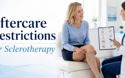 Sclerotherapy Aftercare and Restrictions in Melbourne