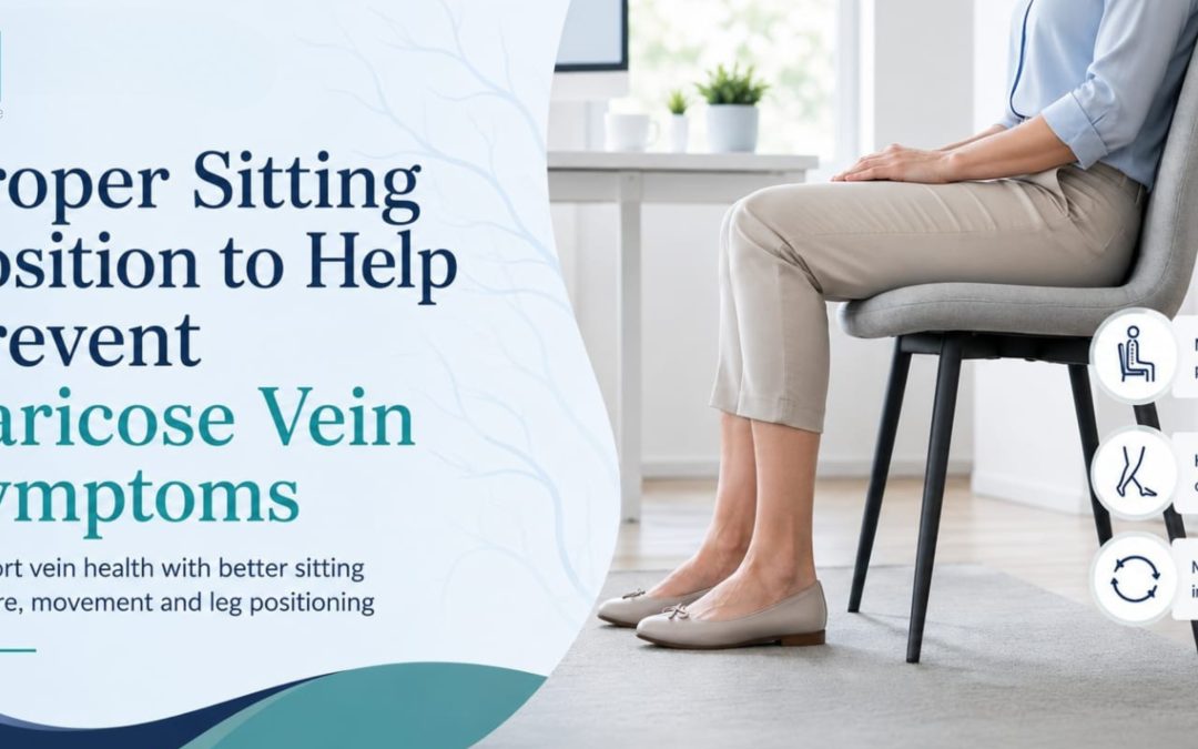 Proper Sitting Position to Help Prevent Varicose Vein Symptoms